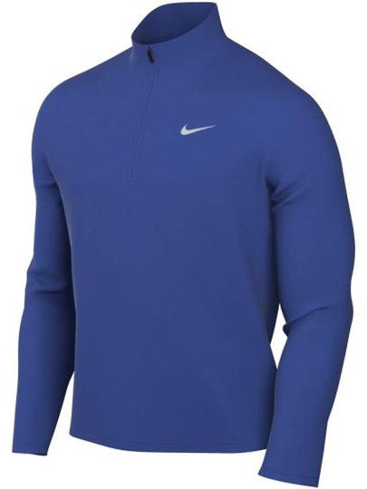 Men's Dry Fit Pacer Half Zip Long Sleeves T Shirt Blue - NIKE - BALAAN 2