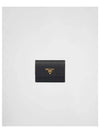 Saffiano Multicolor Half Wallet Black Hibiscus - PRADA - BALAAN 2