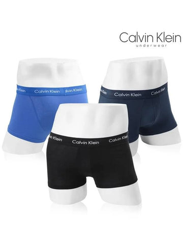 Cotton Men's Boxer Briefs Drawn NB2614 Choose 1 - CALVIN KLEIN - BALAAN 1