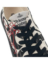 ORB Print Canvas Low Top Sneakers Black Beige - VIVIENNE WESTWOOD - BALAAN 9