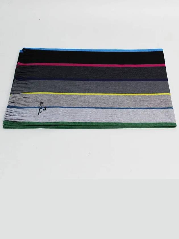 Logo embroidery scarf M2A151FN148 - PAUL SMITH - BALAAN 3