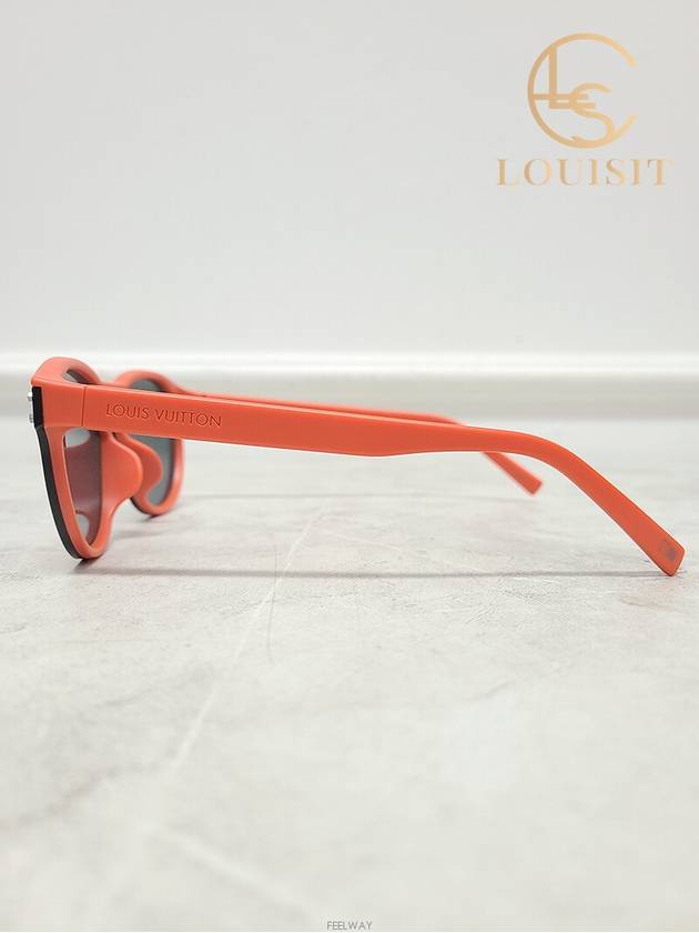 Used luxury goods Lewis It LV Orange Monogram Waimea Round Sunglasses - LOUIS VUITTON - BALAAN 2