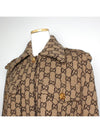 Deep beige pure wool cape 55 66 - GUCCI - BALAAN 4