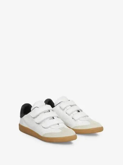 Bethy Velcro Low Top Sneakers White Black - ISABEL MARANT - BALAAN 2