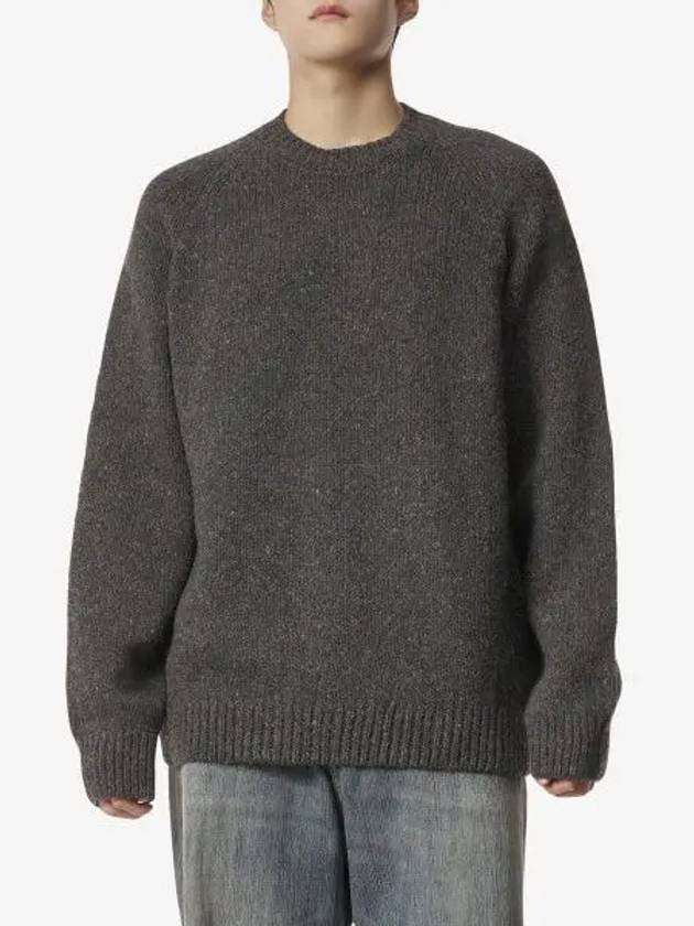 Harris Donegal Crewneck Knit Top Grey - A.P.C. - BALAAN 2