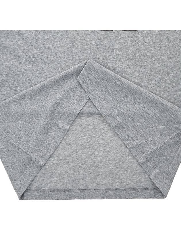 Graphic Logo Print Short Sleeve T-Shirt Grey - CP COMPANY - BALAAN 9