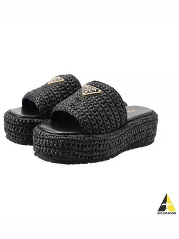 1XZ761 2C2T F0002 Crochet Slides - PRADA - BALAAN 1