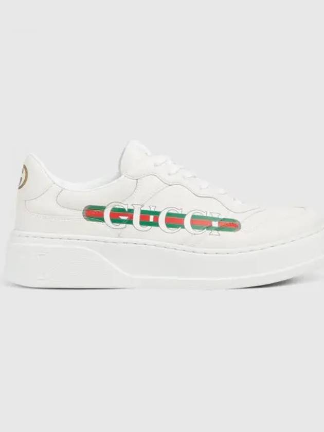 Demetra Chunky Low Top Sneakers White - GUCCI - BALAAN 2