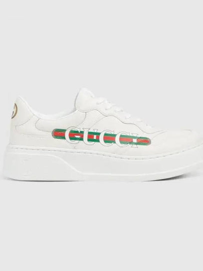 Demetra Chunky Low Top Sneakers White - GUCCI - BALAAN 2