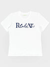 Lettering Logo Tshirt WHITE NAVY - RUBATI - BALAAN 2