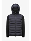 Monclair logo patch hood zip up 8G00002 809KZ 999 - MONCLER - BALAAN 1