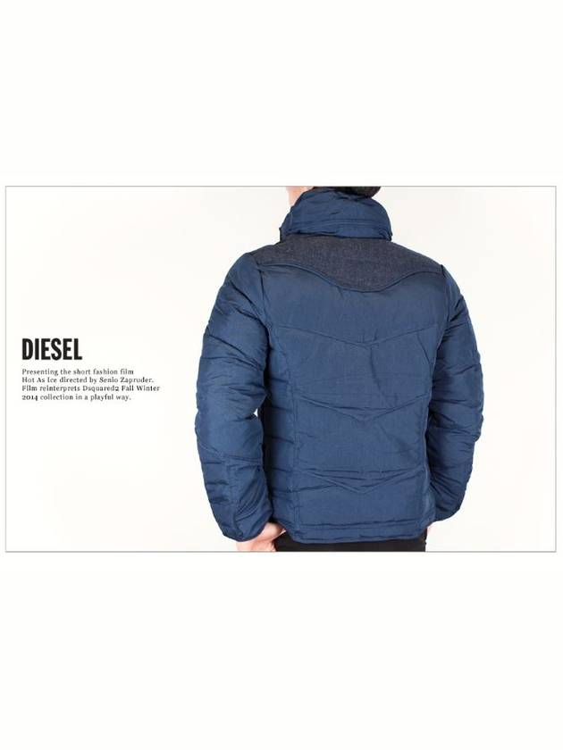 Man WELGER Down Jacket 8AN - DIESEL - BALAAN 4