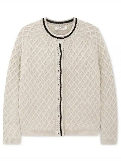 Women s Barbiera Ivory Cardigan 29346073600 008 - MAX MARA - BALAAN 2