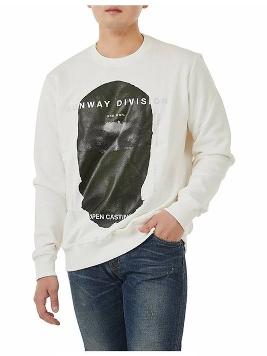 NUW19283 081 Kanye Mask White Sweatshirt - IH NOM UH NIT - BALAAN 2