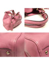 282309 Pink leather interlocking G Soho tassel shoulder bag - GUCCI - BALAAN 6