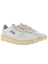 Medalist Leather Low Top Sneakers White - AUTRY - BALAAN 2