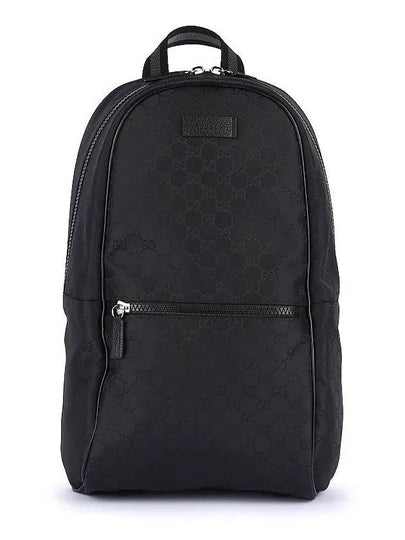 GG Pattern Nylon Backpack Black - GUCCI - BALAAN 2