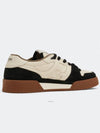 Match FF Logo Low Top Sneakers Black - FENDI - BALAAN 4