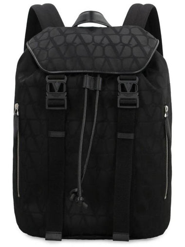 Iconographe Backpack Black - VALENTINO - BALAAN 1