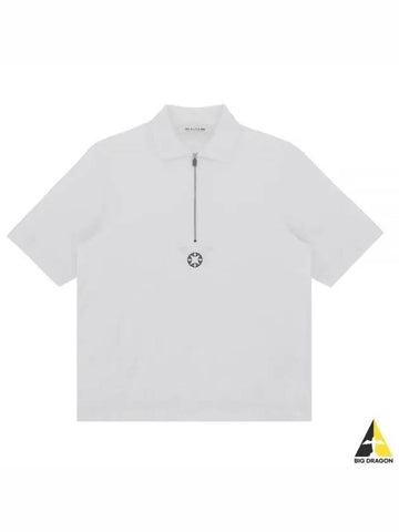 EMBROIDERED MONOGRAM PIQUE POLO SHIRT AAMTS0355FA02 WTH - 1017 ALYX 9SM - BALAAN 1