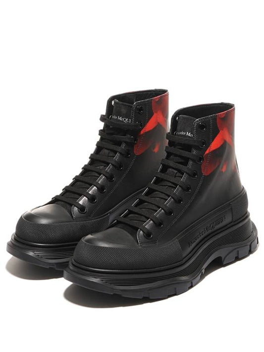 Tread Slick Worker Boots Black - ALEXANDER MCQUEEN - BALAAN 2