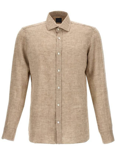 Long Sleeve Shirt LFU12P01401470006 Beige - BARBA - BALAAN 2