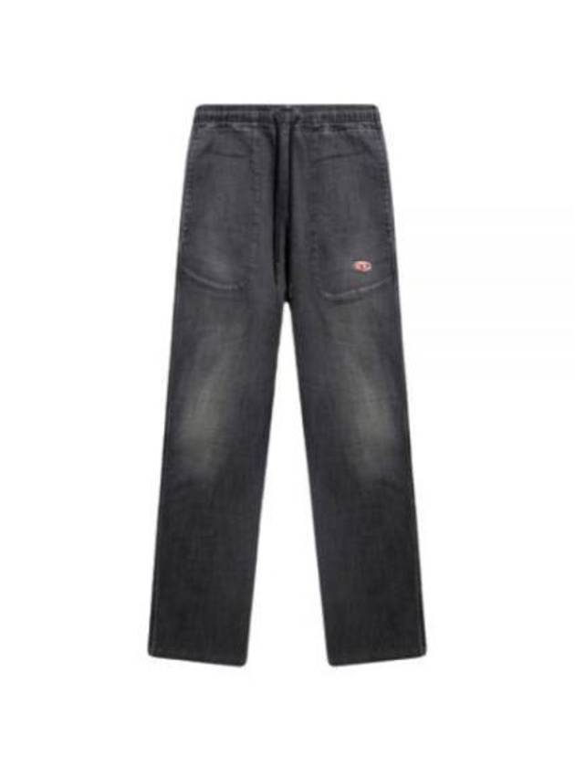 D Martians Track Jeans Black - DIESEL - BALAAN 2