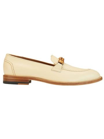 Bamboo Strap Memphis Loafer Cream - CASABLANCA - BALAAN 1