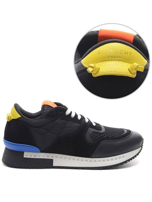 Active Runner Low Top Sneakers Black - GIVENCHY - BALAAN.