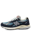 990v3 MiUSA Teddy Santis Low Top Sneakers Navy Castlerock - NEW BALANCE - BALAAN 3