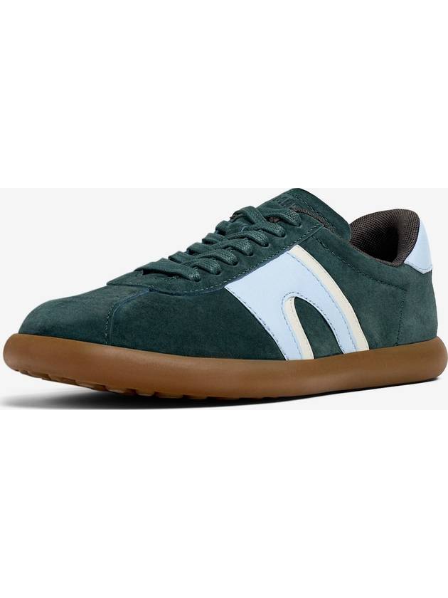 Pelotas Soller Nubuck Low Top Sneakers Green - CAMPER - BALAAN 1