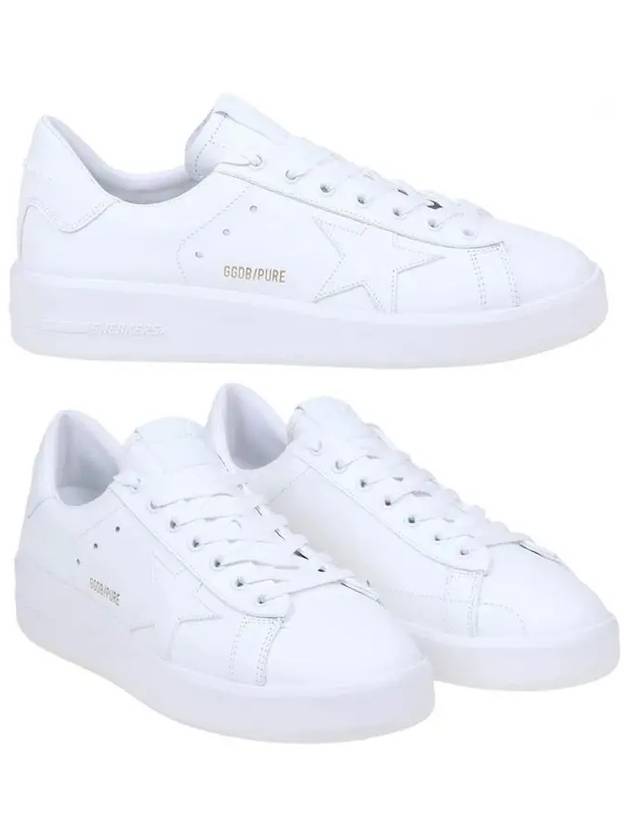 Purestar Lace-Up Low-Top Sneakers White - GOLDEN GOOSE - BALAAN 2