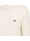 ORB Embroidered Crew Neck Knit Top Cream - VIVIENNE WESTWOOD - BALAAN 9