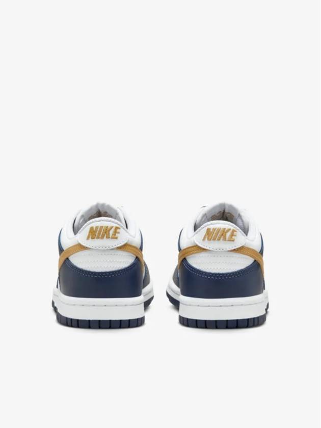 Dunk GS Low Top Sneakers White Navy - NIKE - BALAAN 7