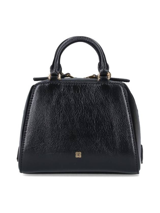 Antigona Cube Leather Tote Bag Black - GIVENCHY - BALAAN 4