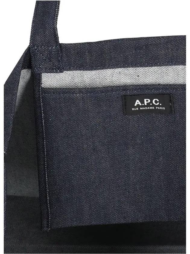 Diane Dolphin Tote Bag Indigo Blue - A.P.C. - BALAAN 5