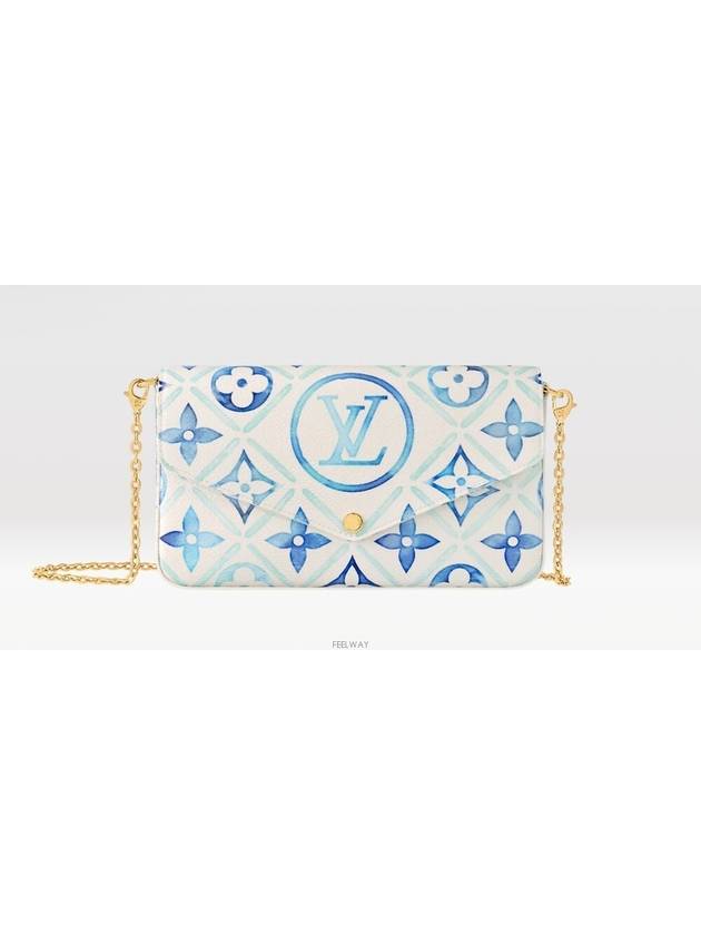 Felicie Pochette Shoulder Bag Blue - LOUIS VUITTON - BALAAN 2