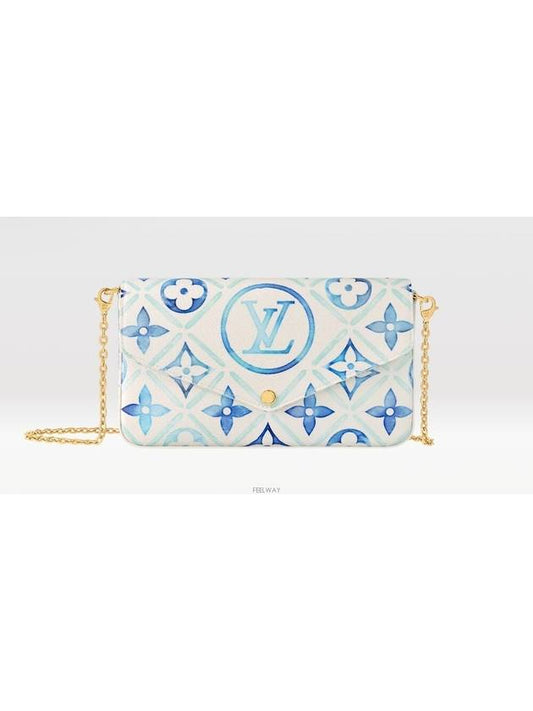 Felicie Pochette Shoulder Bag Blue - LOUIS VUITTON - BALAAN 2