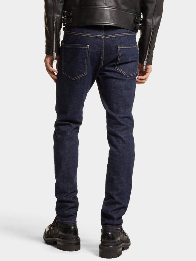 Cool Guy Denim Straight Jeans Navy - DSQUARED2 - BALAAN 4