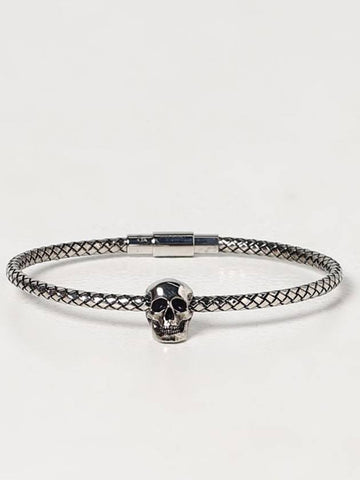 Bracciale Alexander McQueen in metallo intrecciato - ALEXANDER MCQUEEN - BALAAN 1