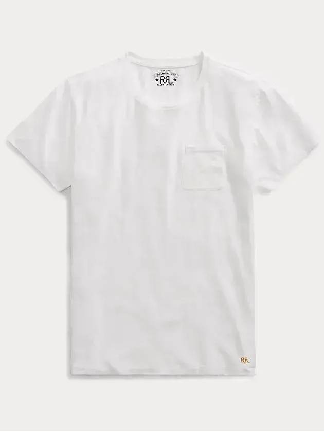 20/1 Jersey Pocket Short Sleeve T-Shirt White - CP COMPANY - BALAAN 2