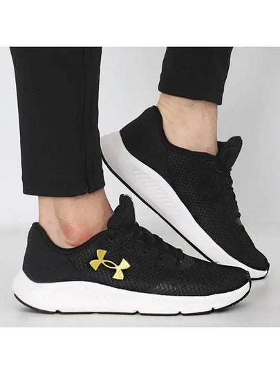 Charged Pursuit 3 Low Top Sneakers Black - UNDER ARMOUR - BALAAN 2