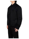 Triangle Pocket Nylon Zip Up Jacket Black - BOTTEGA VENETA - BALAAN 3