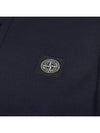 Stretch Cotton Pique Short Sleeve Polo Shirt Navy - STONE ISLAND - BALAAN 5