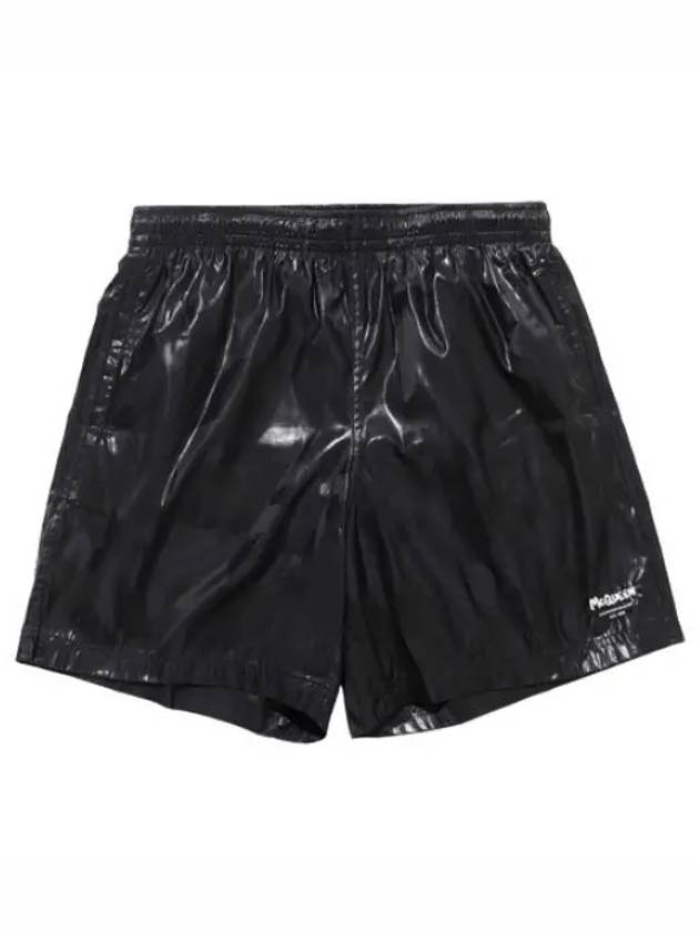 graffiti logo swim shorts - ALEXANDER MCQUEEN - BALAAN 1