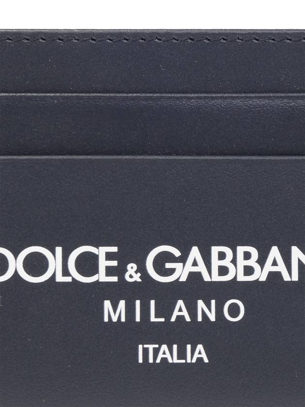 24 ss Logo Leather Card Holder Dolce GABBANA BP0330 AN244 HBII7 B0230981772 - DOLCE&GABBANA - BALAAN 4