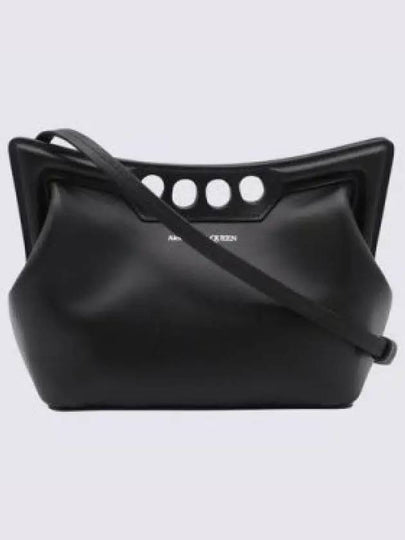 The Peak Mini Shoulder Bag Black - ALEXANDER MCQUEEN - BALAAN 2