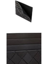 Intrecciato Leather Card Wallet Thunder - BOTTEGA VENETA - BALAAN 4