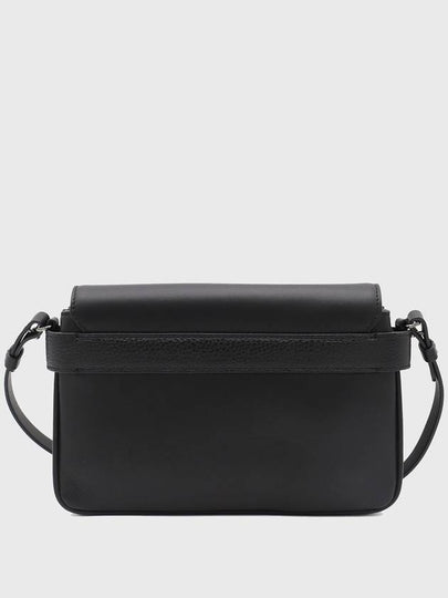 Brunello Cucinelli Black Leather Crossbody Bag - BRUNELLO CUCINELLI - BALAAN 2