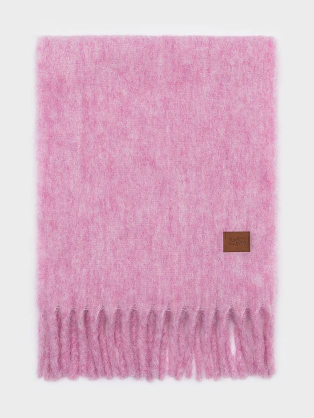 FUZZY BIG MUFFLER PINK - RECLOW - BALAAN 5